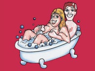 Kylpykaveri naiselle